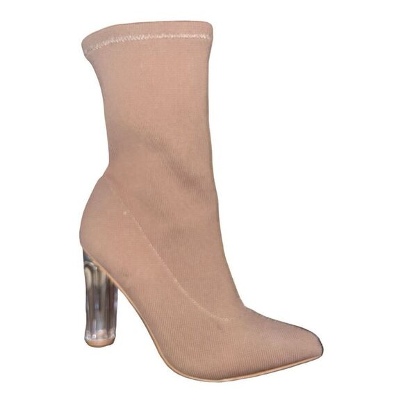 Fashion Nova Shoes - Fashion Nova  Bootie - Camel size 11